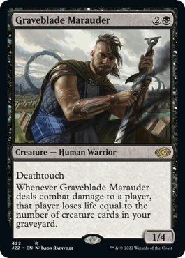 Graveblade Marauder (Jumpstart 2022) Medium Play