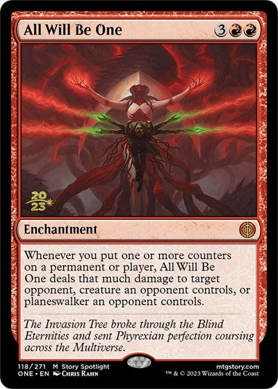 All Will Be One (Promos: Prerelease Cards) Near Mint Foil