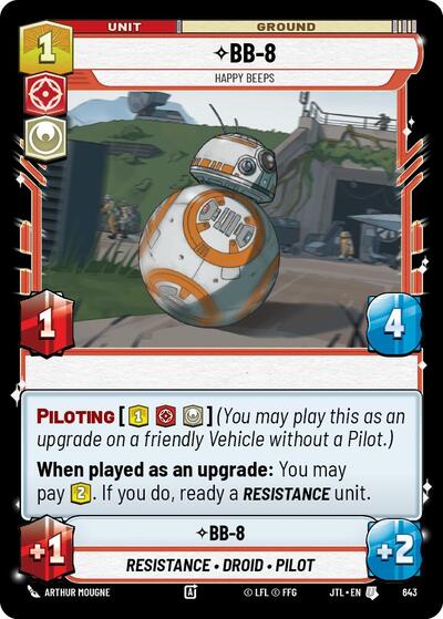 BB-8 Happy Beeps (Foil) (Jump to Lightspeed) Near Mint Foil