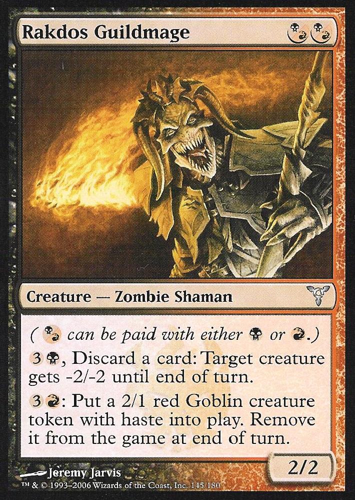 Rakdos Guildmage (Dissension) Light Play