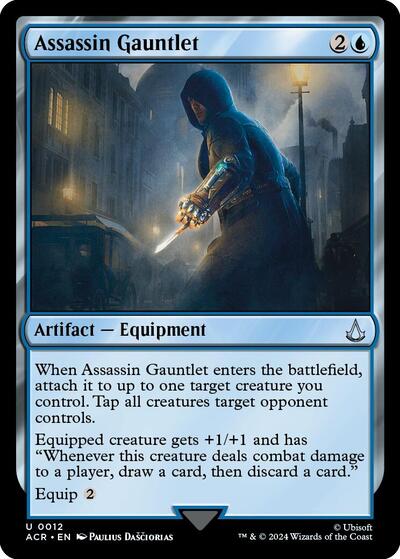 Assassin Gauntlet (Universes Beyond: Assassin's Creed) Light Play