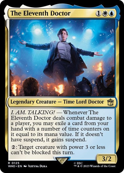 The Eleventh Doctor (Universes Beyond: Doctor Who) Light Play Foil
