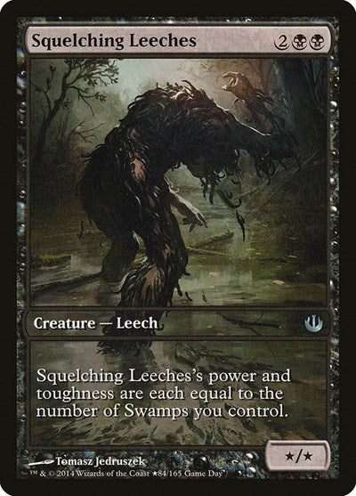 Squelching Leeches (Promos: Game Day and Store Championship) Medium Play
