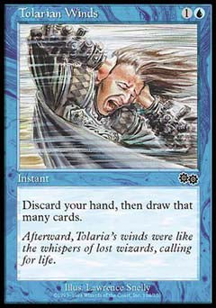 Tolarian Winds (Urza's Saga) Medium Play