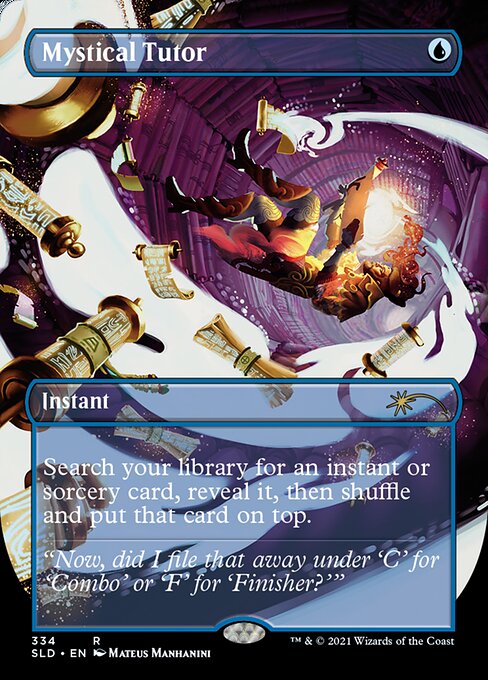Mystical Tutor (Secret Lair) Medium Play Foil