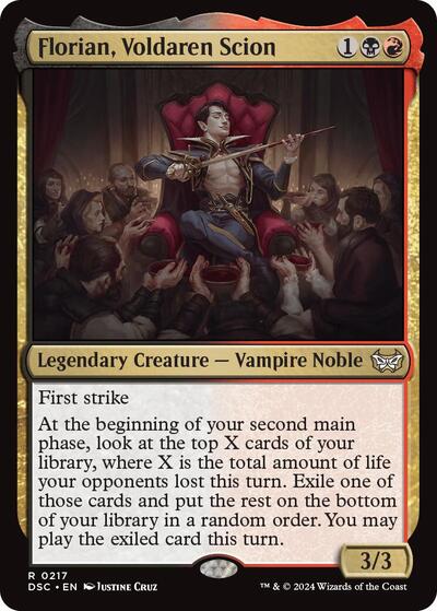 Florian, Voldaren Scion (Commander: Duskmourn: House of Horror) Near Mint