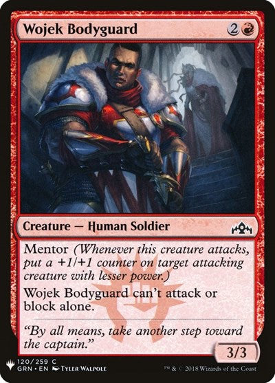Wojek Bodyguard (Mystery Booster) Near Mint