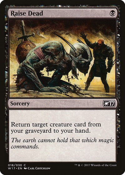 Raise Dead (Welcome Deck 2017) Heavy Play