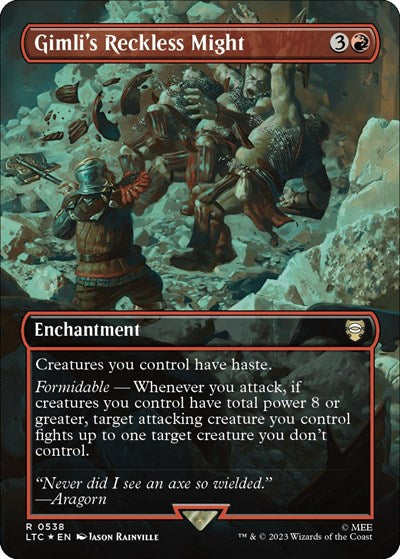 Gimli s Reckless Might Borderless Surge Foil|0|0|0.00