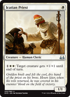 Icatian Priest (Duel Decks Anthology: Divine vs Demonic) Medium Play