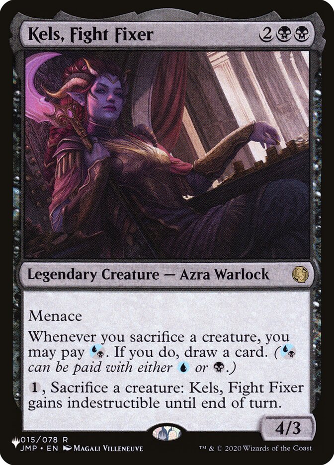 Kels, Fight Fixer (The List) Near Mint
