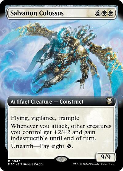 Salvation Colossus (Extended Art) (Commander: Modern Horizons 3) Near Mint