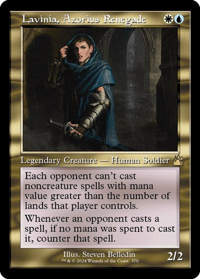 Lavinia, Azorius Renegade (Retro Frame) (Ravnica Remastered) Medium Play