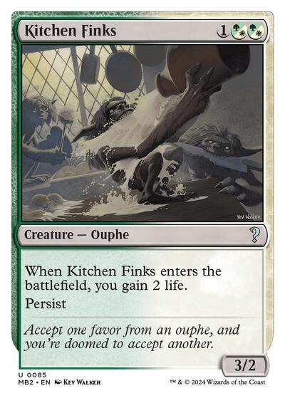 Kitchen Finks White Border|13|0|0.00