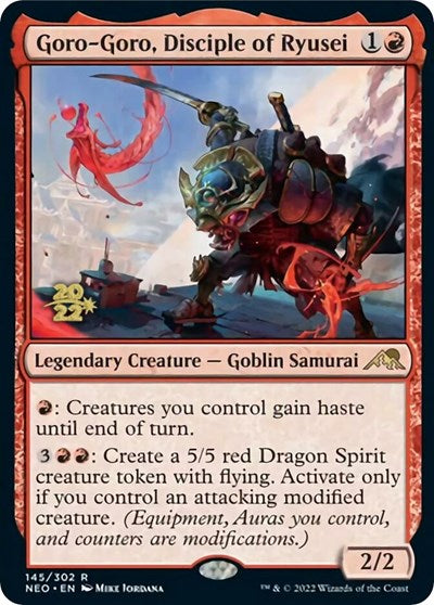 Goro-Goro, Disciple of Ryusei (Promos: Prerelease Cards) Light Play Foil