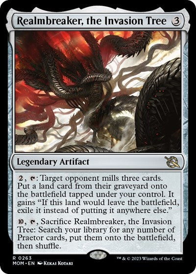 Realmbreaker, the Invasion Tree (March of the Machine) Light Play Foil