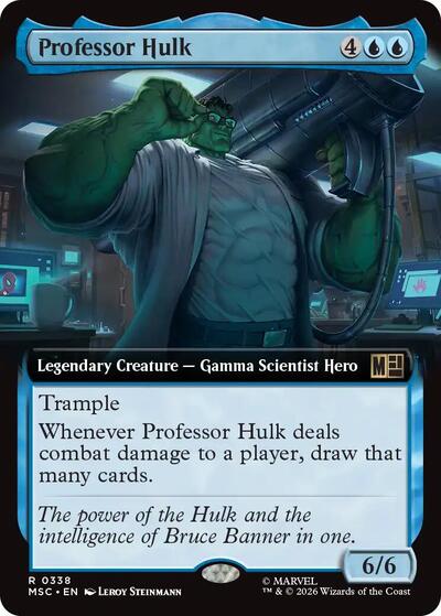 Professor Hulk (Extended Art) (Commander: Marvel Super Heroes) Near Mint