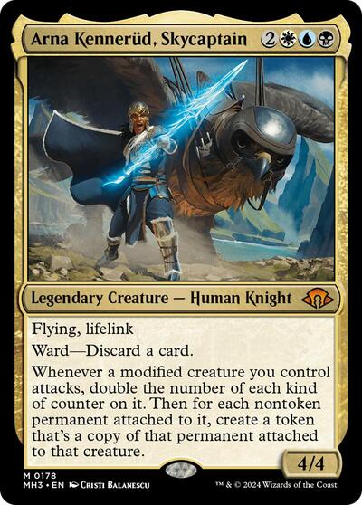 Arna Kennerud, Skycaptain (Modern Horizons 3) Light Play