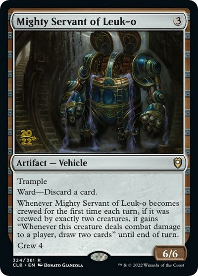 Mighty Servant of Leuk-o (Promos: Prerelease Cards) Near Mint Foil
