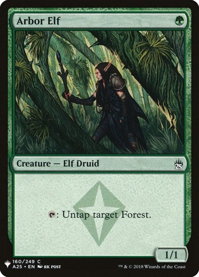 Arbor Elf (Mystery Booster) Damaged / Poor