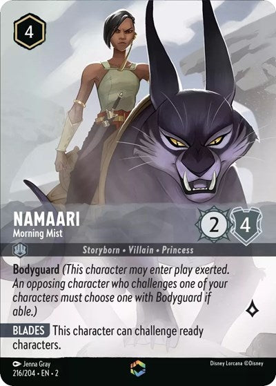 Namaari - Morning Mist (Alternate Art) (Rise of the Floodborn) Near Mint Holofoil