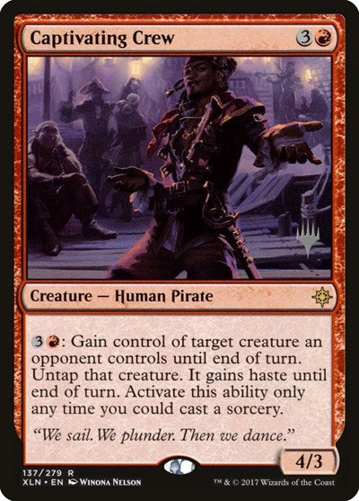 Captivating Crew (Promo Pack: Core Set 2020) Near Mint Foil