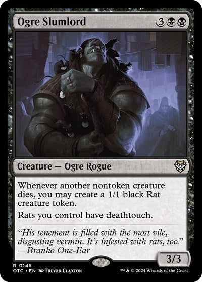 Ogre Slumlord (Commander: Outlaws of Thunder Junction) Light Play