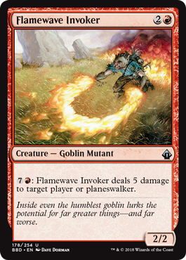 Flamewave Invoker (Battlebond) Light Play Foil