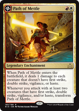 Path of Mettle (Rivals of Ixalan) Medium Play Foil