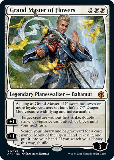 Grand Master of Flowers (Promo Pack: Adventures in the Forgotten Realms) Near Mint Foil