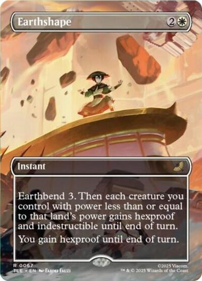 Earthshape (Borderless) (Avatar: The Last Airbender: Eternal-Legal) Near Mint