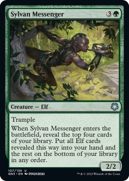 Sylvan Messenger (Magic Game Night: Free-For-All) Medium Play