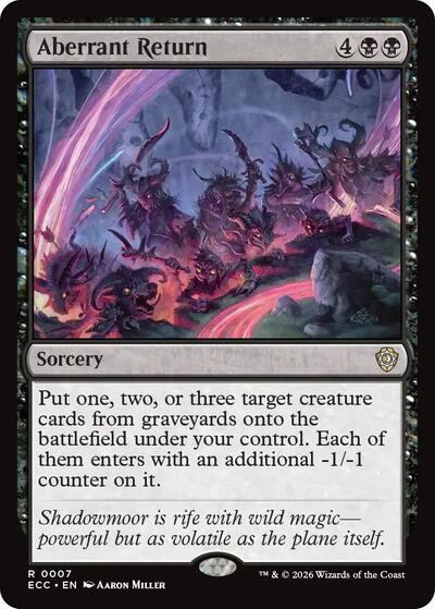Aberrant Return (Commander: Lorwyn Eclipsed) Light Play