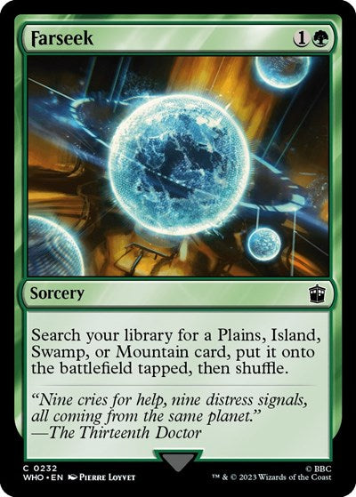 Farseek (Universes Beyond: Doctor Who) Light Play Foil