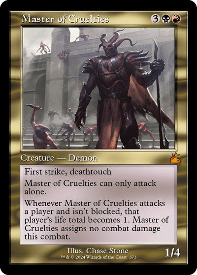 Master of Cruelties Retro Frame|1|0|0.00