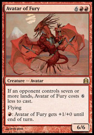 Avatar of Fury (Commander) Light Play