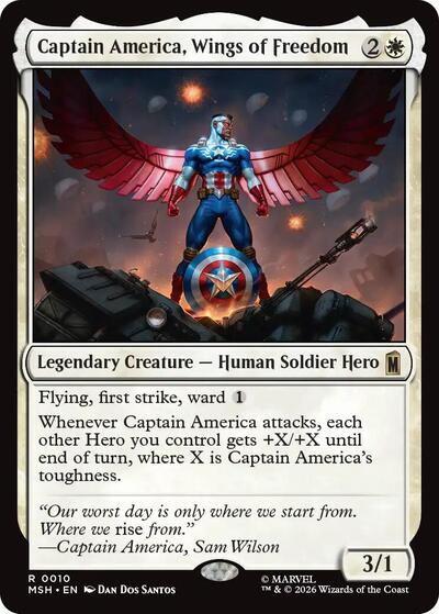 Captain America Wings of Freedom|1|0|0.00