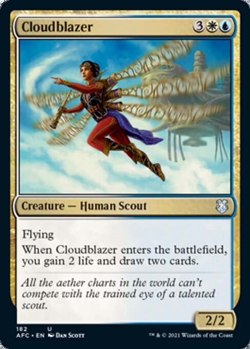 Cloudblazer (Commander 2021 Forgotten Realms) Medium Play