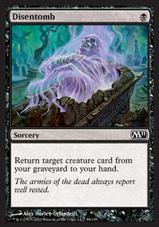 Disentomb (Magic 2011 Core Set) Medium Play