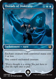 Threads of Disloyalty (Signature Spellbook: Jace) Heavy Play