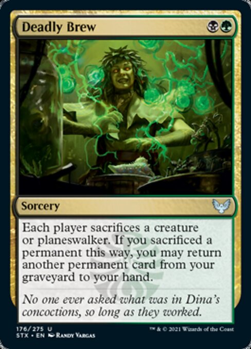 Deadly Brew (Strixhaven) Light Play