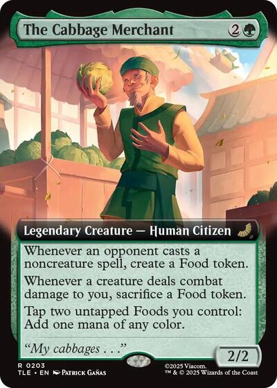 The Cabbage Merchant (Extended Art) (Avatar: The Last Airbender: Eternal-Legal) Near Mint