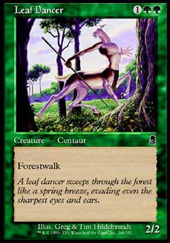 Leaf Dancer (Odyssey) Medium Play Foil
