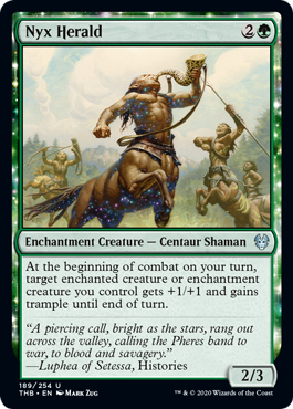 Nyx Herald (Theros Beyond Death) Near Mint Foil
