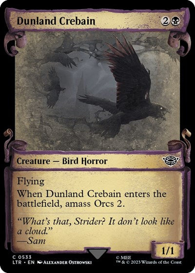 Dunland Crebain Showcase Scrolls|5|0|0.00