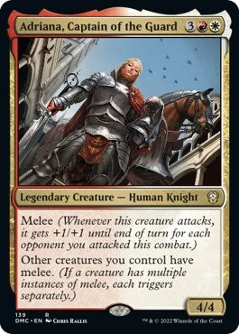 Adriana, Captain of the Guard (Commander: Dominaria United) Light Play