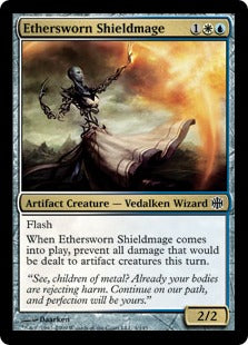 Ethersworn Shieldmage (Alara Reborn) Light Play Foil