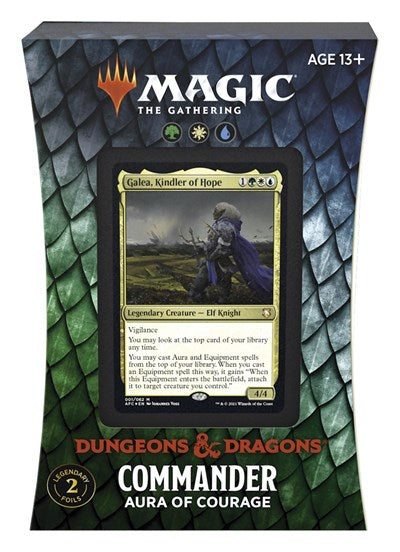 Adventures in the Forgotten Realms Aura of Courage Commander Deck