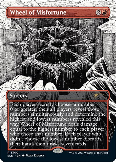 Wheel of Misfortune (Secret Lair) Near Mint Foil