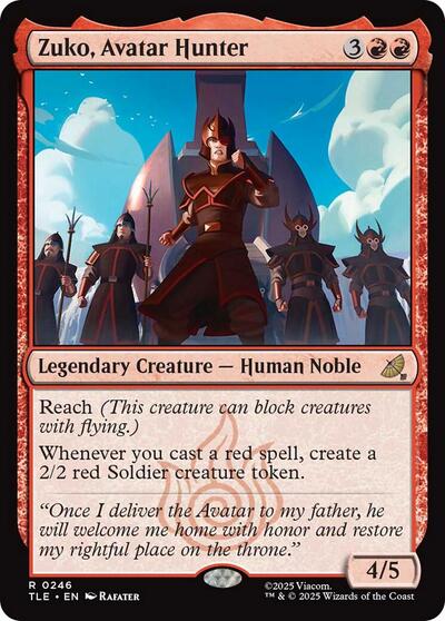 Zuko Avatar Hunter|0|0|0.00